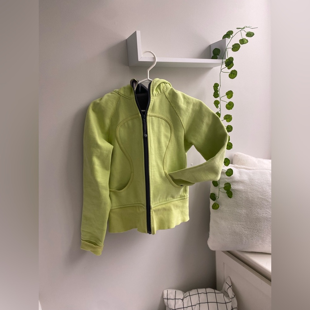 Light green Lululemon zip up